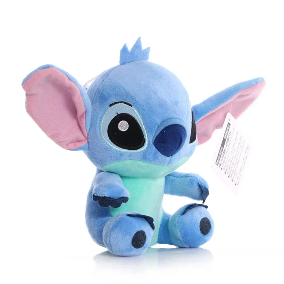 Disney Cartoon Blue Pink Stitch Plush Dolls Anime Toys Lilo and Stitch 20CM Stich Plush Stuffed Toy
