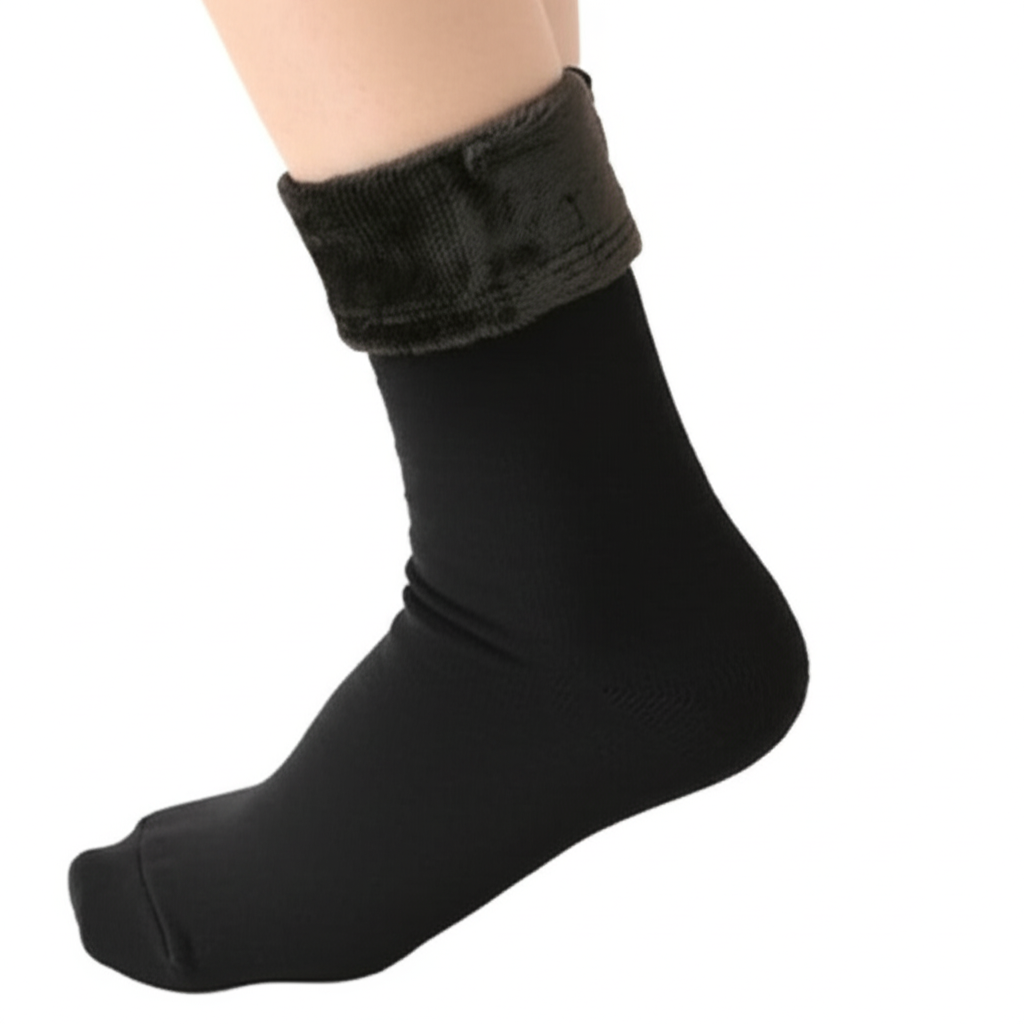 Women’s Woolen Quarter Socks – Pack of 2 (Black & Skin) | Soft, Warm & Comfortable