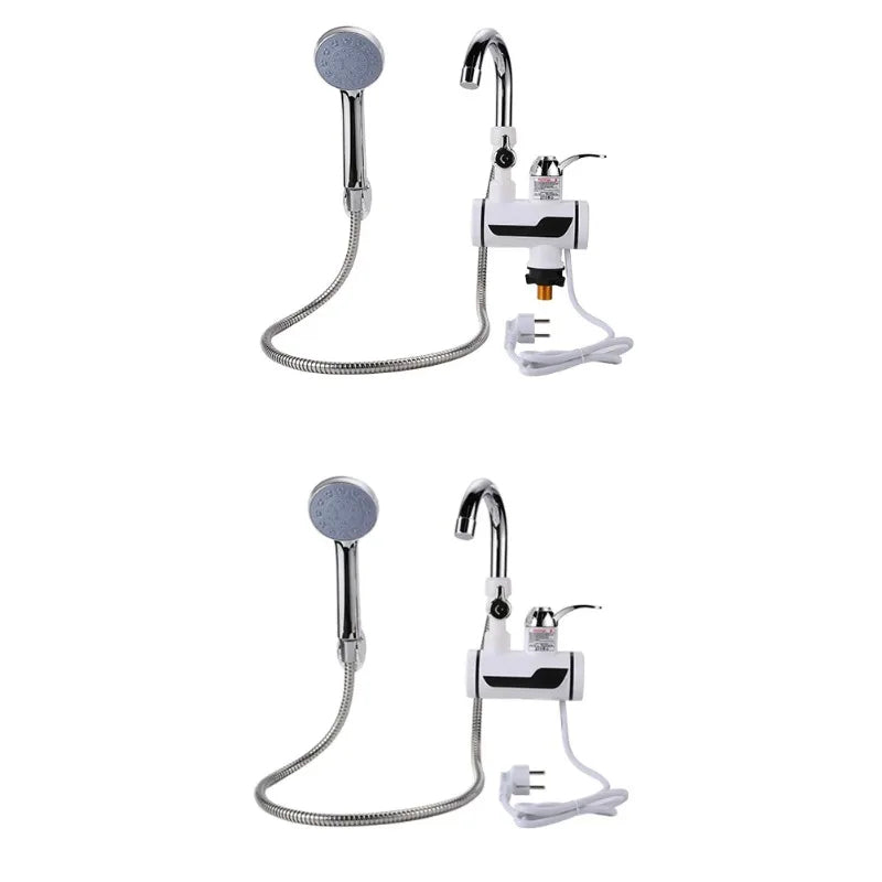 Electric Instant Hot Water Faucet Water heater Fast heating with LED Temperature Display Tankless Tap 110V 220V