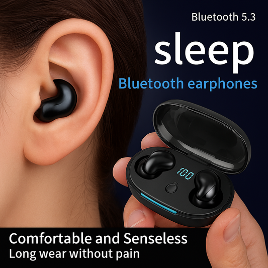 NEW Original X55 Wireless Sleep Earphone Noise Reduction Invisible Earphone Sleeping Headset Bluetooth Sport Headphones Earbuds